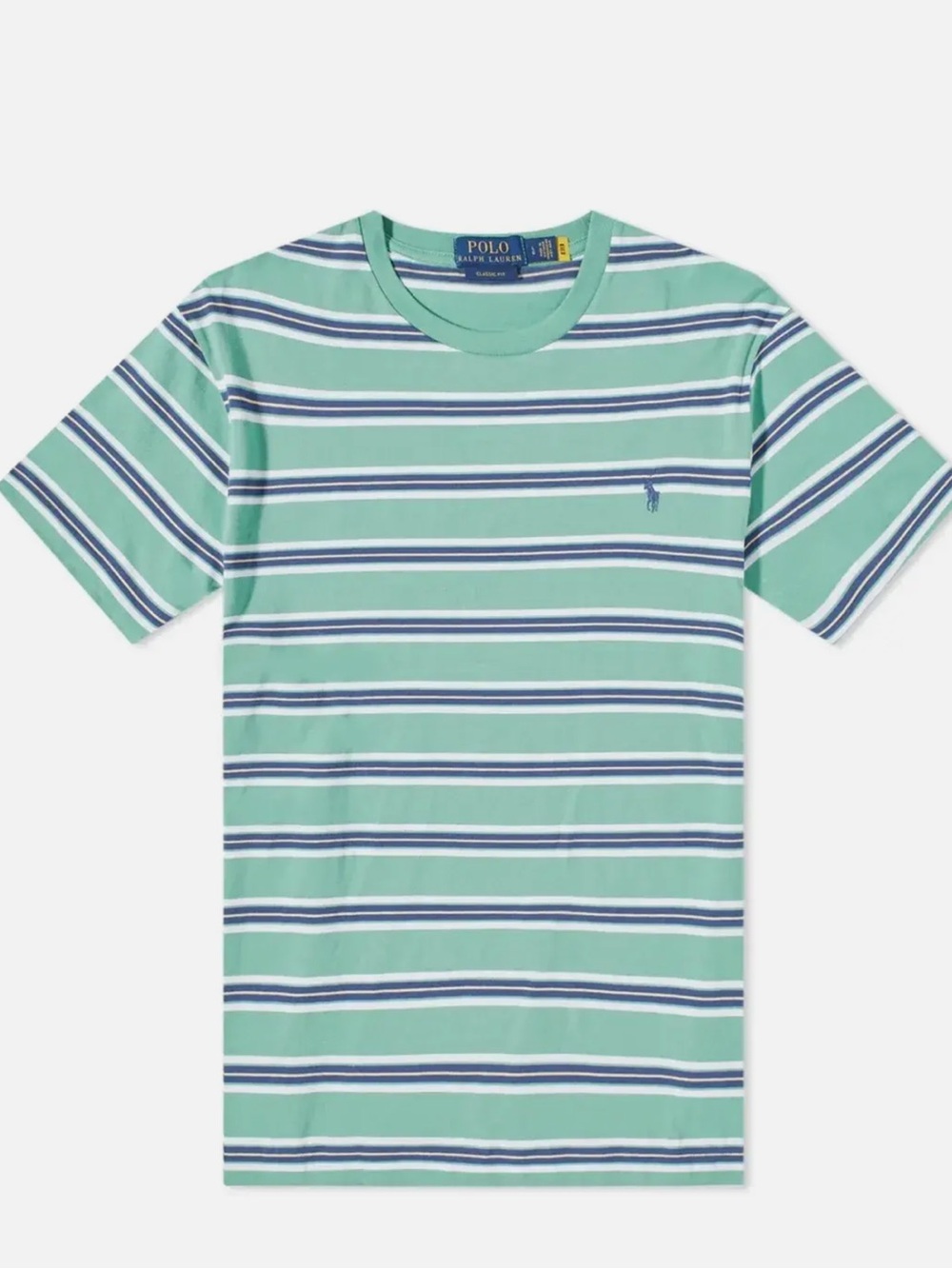 Polo haven forest striped tee